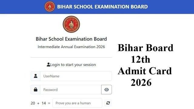 Intermediate Final Exam Admit Card 2026
